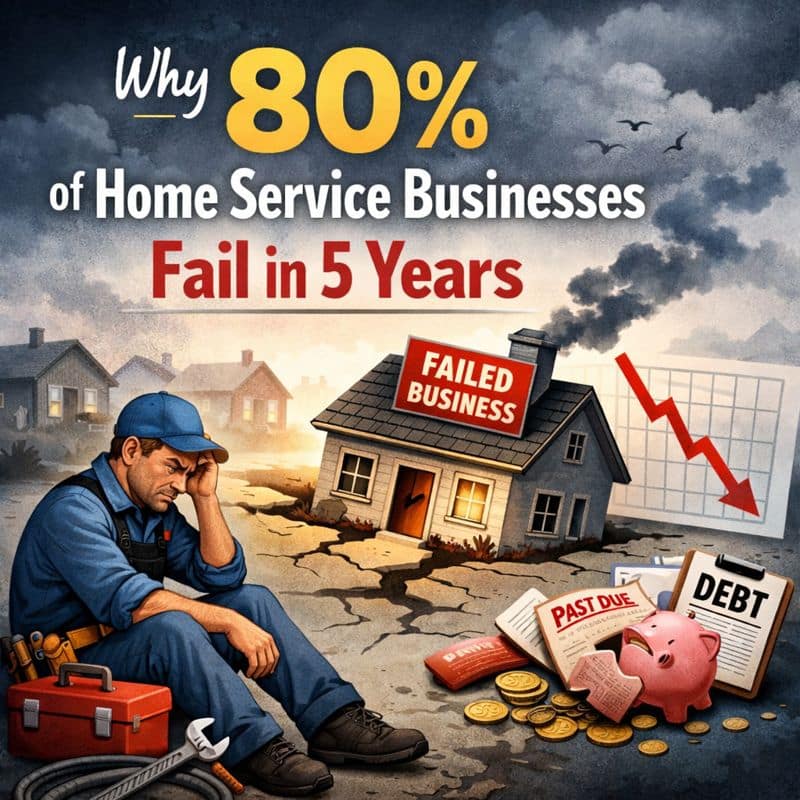 Why 80% Of Home Service Businesses Fail In 5 Years